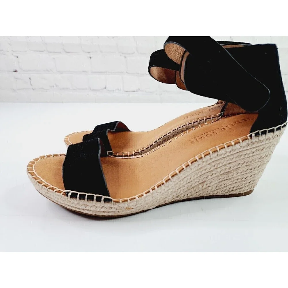 GENTLE Souls by Kenneth Cole Women's Charli Espadrille Wedge Sandals 10 M